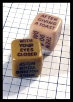 Dice : Dice - Game Dice - Unknow Drinking Game Dice - Ebay Aug 2013